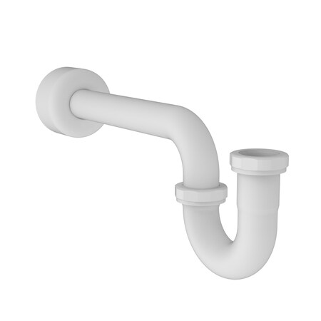 Newport Brass P Trap Kit in Matte White 3014-52